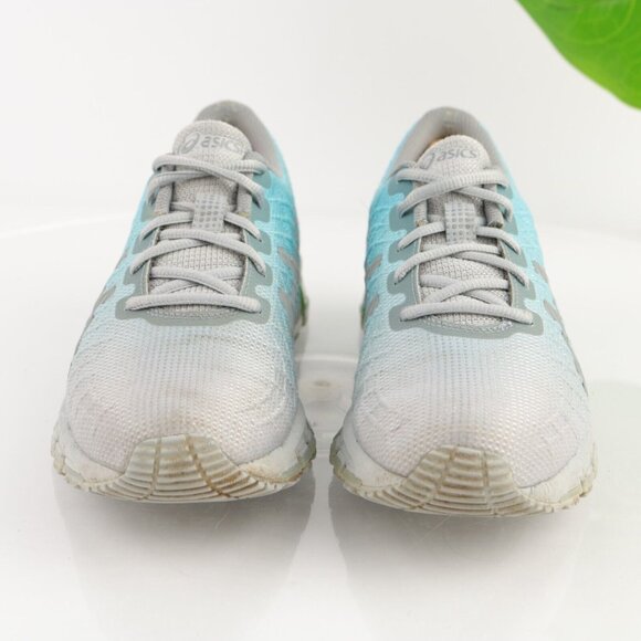 Asics Womens Gel Quantum Running Shoe Size 9 Blue Silver Gray Sneaker Trainer - Picture 3 of 12